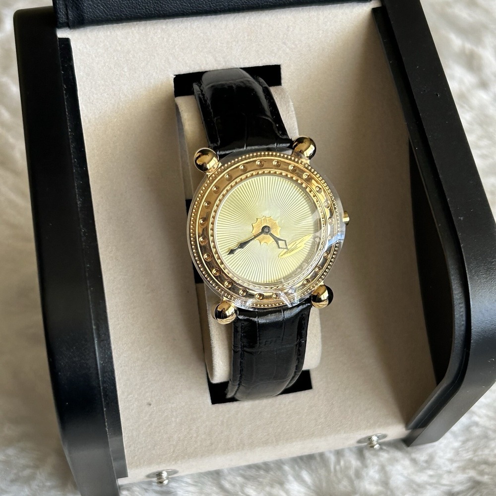 Sevenarts Ltd. XW1000 Erté "GOLD DECO" Women's Watch Wristwatch NWT in Case